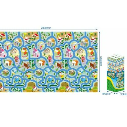 ALFOMBRA EVA CUIDAD CARRETERAS