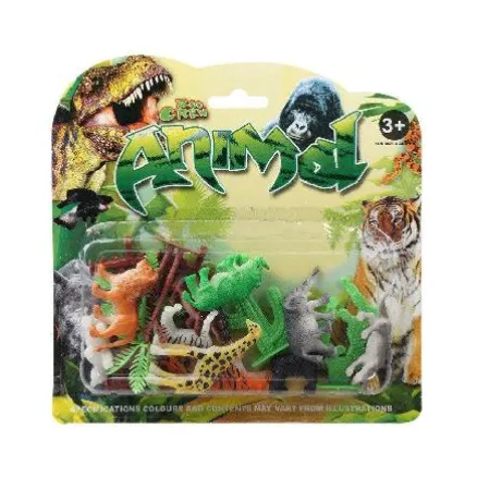 ANIMALES SELVA EN BLISTER