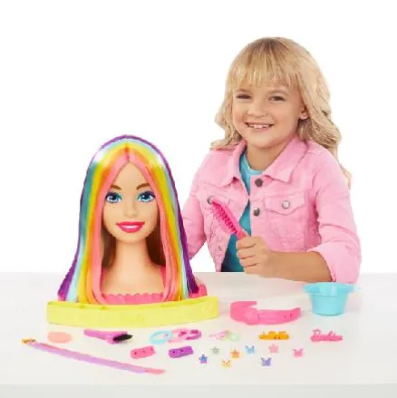BARBIE TOTALLY HAIR COLOR REVEAL RUBIA