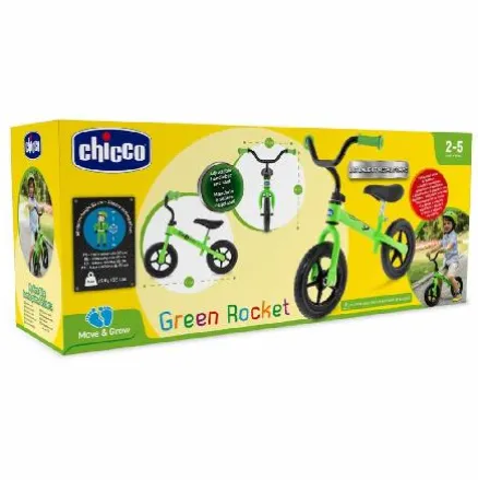 BICI CHICCO VERDE SIN PEDALES