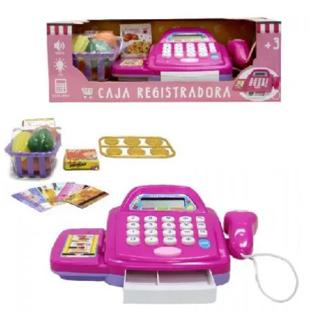 CAJA REGISTRADORA CON COMPLEMENTOS SURT
