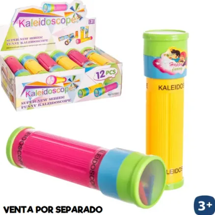 CALEIDOSCOPIO 16CM FIGURAS 2 SURT