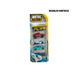 COCHES METAL 5PCS EN CAJA 2 SURT