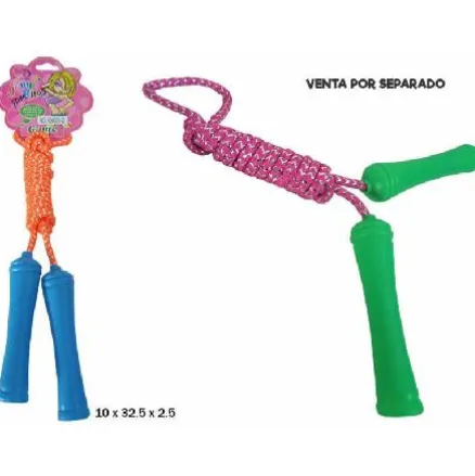 CUERDA SALTAR EN BLISTER 4 SURT