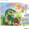 DINO WORLD LIBRO DE ACUARELAS