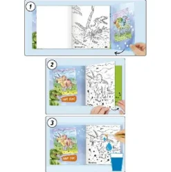 DINO WORLD LIBRO DE ACUARELAS