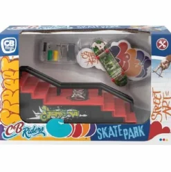 MONOPATIN DEDO CON PISTA RIDERS 2 SURT