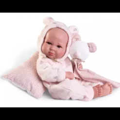 MUÑECA RECIEN NACIDA LUCA 42CM OSITO