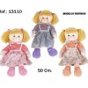 MUÑECA TRAPO 50CM PRADERA 3 COLORES SURT