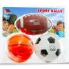 PELOTAS DE DEPORTE PACK 3 UD