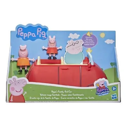 PEPPA PIG-AUTO ROJO FAMILIA DE PEPPA