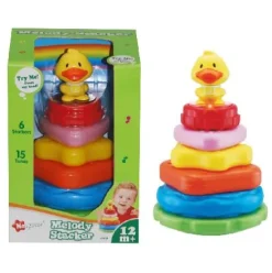 PIRAMIDE PIEZAS LUZ Y SONIDO PATITO