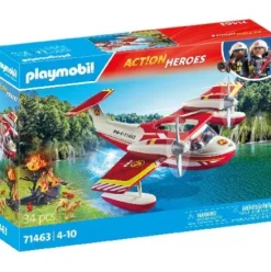 PLAYMOBIL HIDROAVION DE BOMBEROS