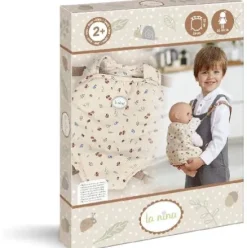 PORTABEBE PARA MUÑECA ALEX ESTAMP SALMON