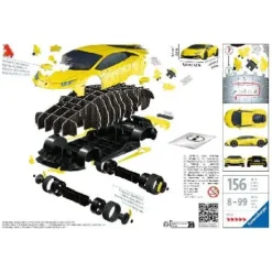 PUZZ 3D LAMBORGHINI HURACAN EVO AMARILLO
