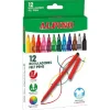 ROTULADORES ALPINO 12COLORES