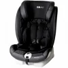 SILLA AUTO 1-2-3 BBGO NEGRA LOGO ROJO