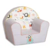 SILLON ANIMALES SELVA GRIS