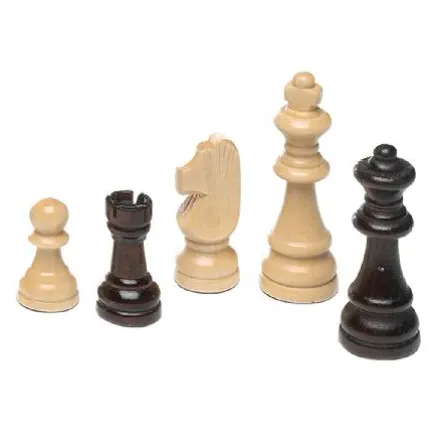 TABLERO AJEDREZ 33CM+ACCES.MADERA