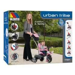 TRICICLO MOLTO ROSA CINTURONES+BOLSA