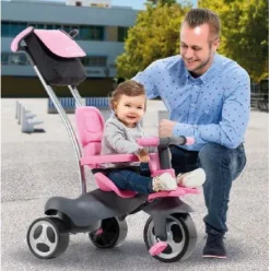 TRICICLO MOLTO ROSA CINTURONES+BOLSA