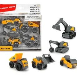 VEHICULOS CONSTRUCCION VOLVO PACK 5 PCS