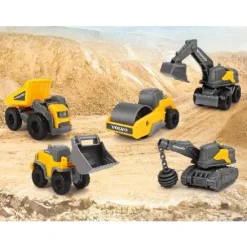VEHICULOS CONSTRUCCION VOLVO PACK 5 PCS