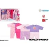 VESTIDOS BEBE 41CM SET 3UD EN CAJA