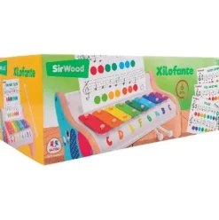 XILOFONO MADERA ELEFANTE 3 PARTITURAS