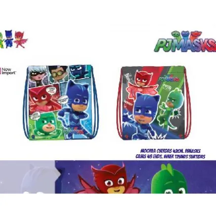 BOLSA CUERDAS PJMASKS 42CM