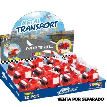 BOMBEROS INFANTIL FRICC METAL 9CM