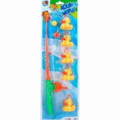 JUEGO PESCA CON 5 PATITOS EN BLISTER